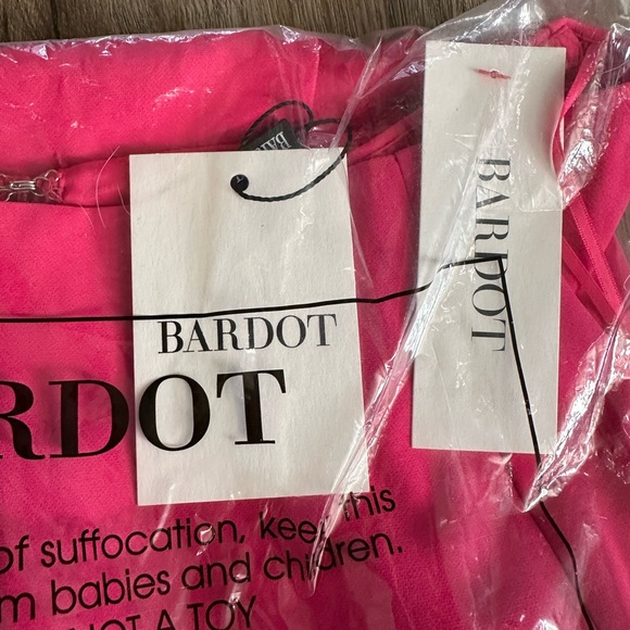 Bardot Pink One-Shoulder Midi Dress - Picture 10 of 12